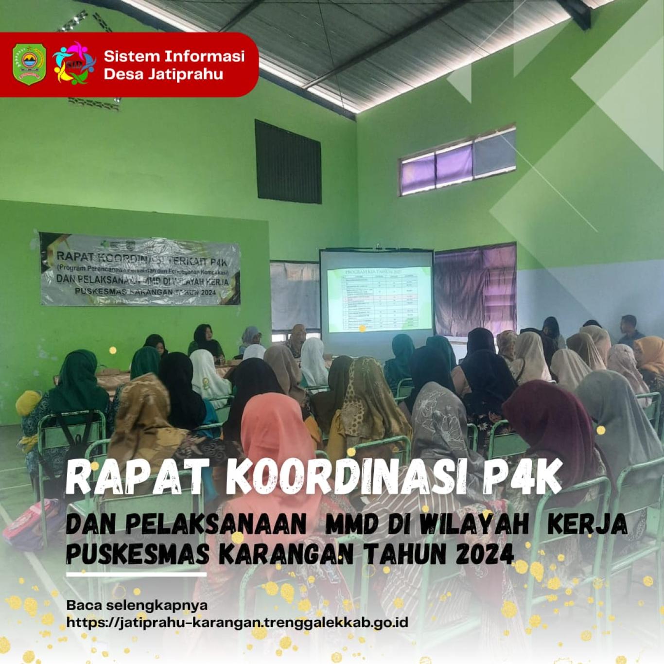 RAPAT KORDINASI P4K DI DESA JATIPRAHU - Website Desa Jatiprahu